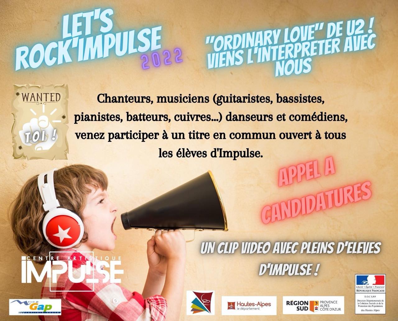 Affiche Let's Rock Impulse 2022