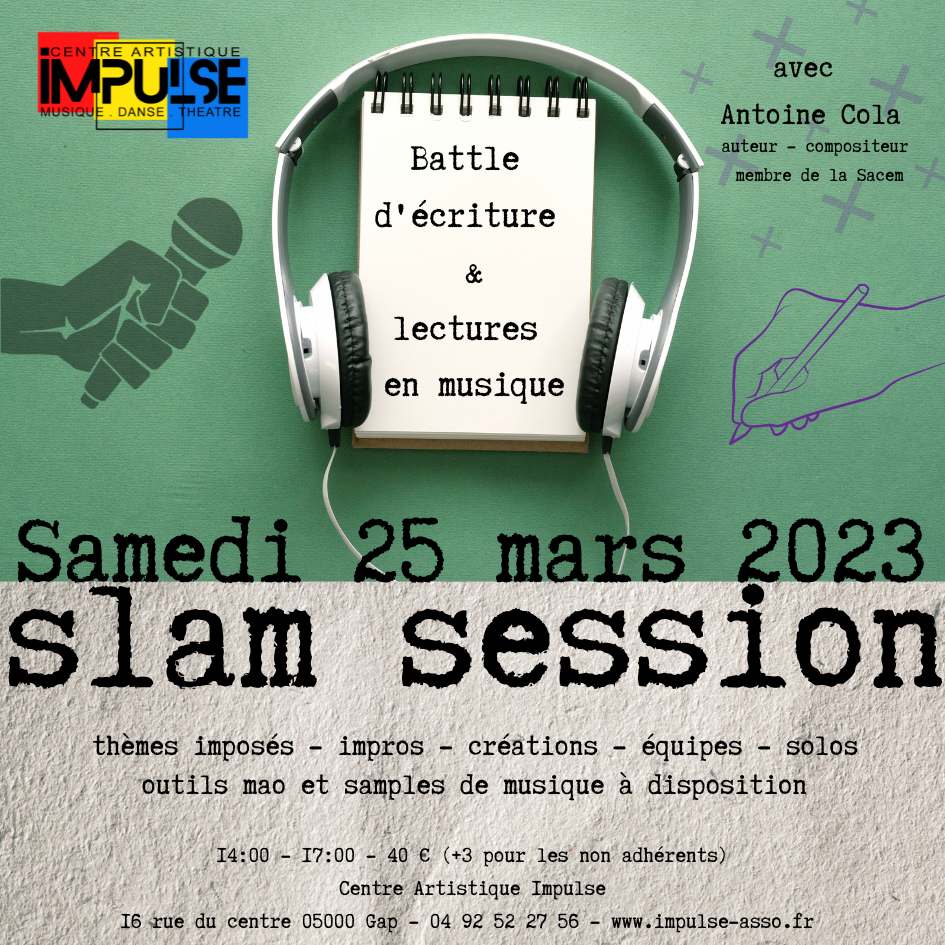 Slam session Impulse 25 mars 2023