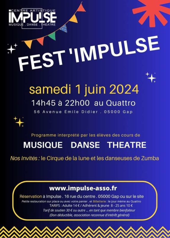 Flyer FEST'IMPULSE 2024 verso