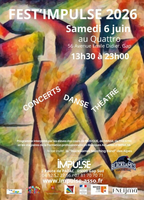 Visuel Fest'Impulse 2026 (21 x 29 cm)
